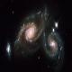 Az Arp 274 galaxiscsoportot fényképezte a Hubble