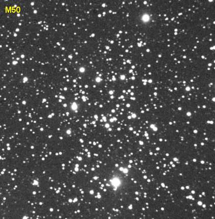 Típus: Nyílthalmaz, α = 7:2:42, δ = -8:23:0, Csillagkép: Monoceros | Egyszarvú, Fényesség: 5.9, Méret: 900