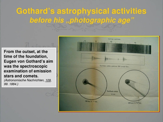 István Jankovics: Gothard Astrophysical Observatory 1881-2006