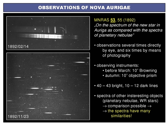 József Kovács: Gothard's investigations on spectra of novae and gaseuos nebulae