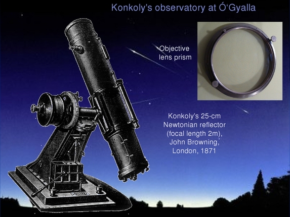 Gudrun Wolfschmidt: Gothard and Konkoly - National and international network of science