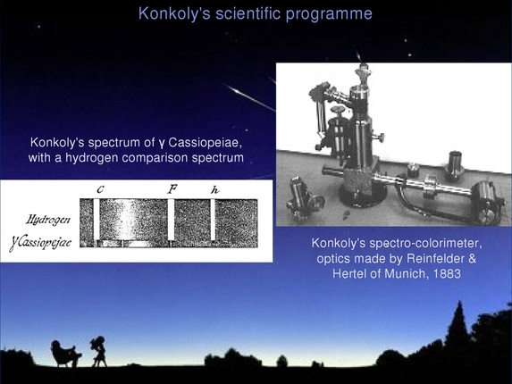 Gudrun Wolfschmidt: Gothard and Konkoly - National and international network of science