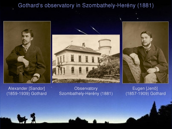 Gudrun Wolfschmidt: Gothard and Konkoly - National and international network of science