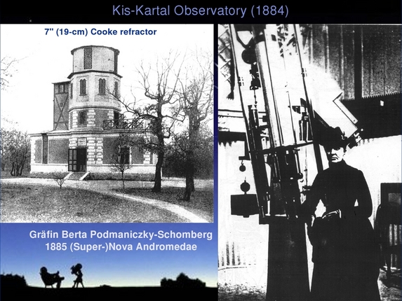 Gudrun Wolfschmidt: Gothard and Konkoly - National and international network of science