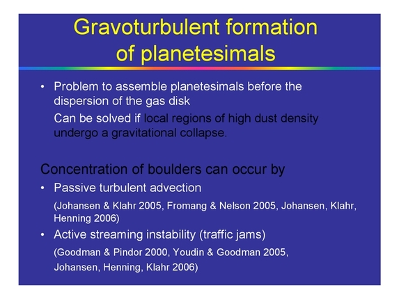 Thomas Henning: From disks to planets - boulders, gaps, and traffic jams